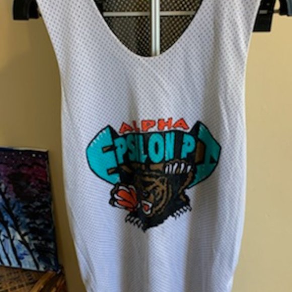 Alpha Epsilon Pi reversible sleeveless  jersey - Picture 1 of 8